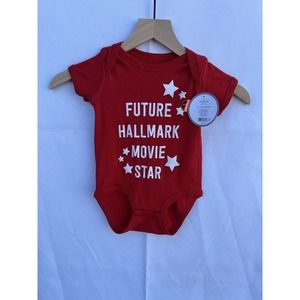NEW Future Hallmark Movie Star Baby Bodysuit One Piece Cotton NWT Newborn